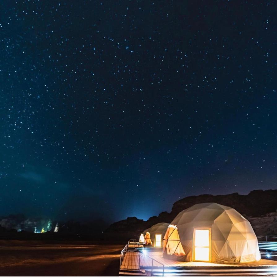 Rum Crystal Luxury Camp Wadi Rum Exterior foto
